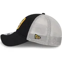 schwarz-weisse-trucker-kappe-9twenty-stripe-der-pittsburgh-pirates-mlb-von-new-era