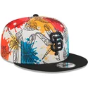 cappellino-snapback-multicolore-piatto-9fifty-spring-dei-san-francisco-giants-mlb-di-new-era
