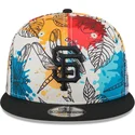 cappellino-snapback-multicolore-piatto-9fifty-spring-dei-san-francisco-giants-mlb-di-new-era