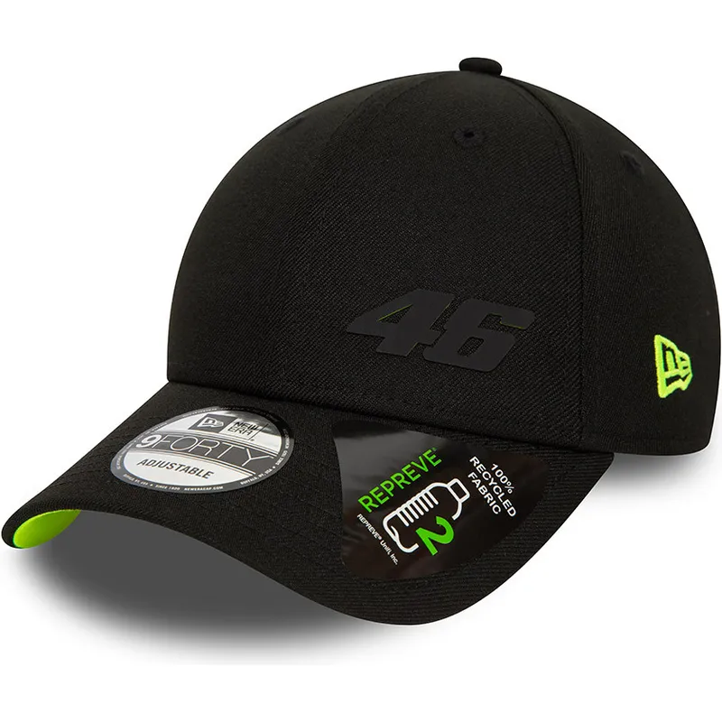 cappelli-curva-nero-cinghia-regolabile-9forty-repreve-dei-valentino-rossi-vr46-motogp-di-new-era