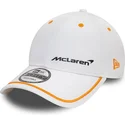 cappellino-curvo-bianco-regolabile-9forty-contrast-piping-di-mclaren-racing-formula-1-di-new-era