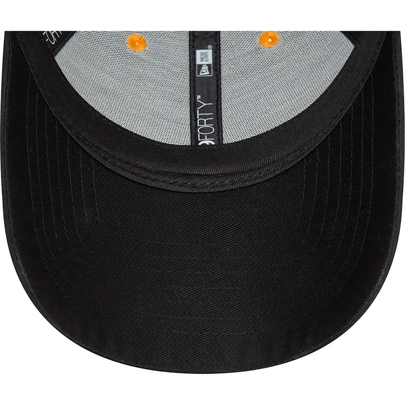 cappelli-curva-nero-cinghia-regolabile-9forty-contrast-piping-dei-mclaren-racing-formula-1-di-new-era cappelli-curva-nero-cinghia-regolabile-9forty-contrast-piping-dei-mclaren-racing-formula-1-di-new-era