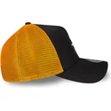 cappellino-trucker-nero-e-arancione-9forty-a-frame-patch-front-di-mclaren-racing-formula-1-di-new-era