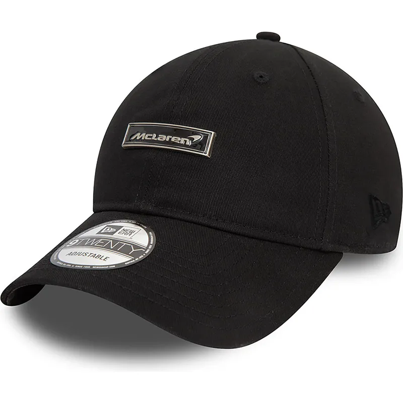 cappelli-curva-nero-cinghia-regolabile-9twenty-pin-badge-dei-mclaren-racing-formula-1-di-new-era