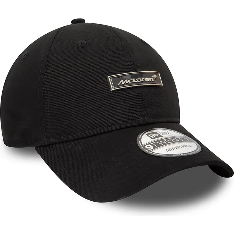 cappelli-curva-nero-cinghia-regolabile-9twenty-pin-badge-dei-mclaren-racing-formula-1-di-new-era