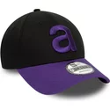 new-era-curved-brim-9forty-contrast-aprilia-piaggio-black-and-purple-adjustable-cap