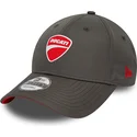 gorra-curva-negra-ajustable-9forty-ripstop-de-ducati-motor-motogp-de-new-era