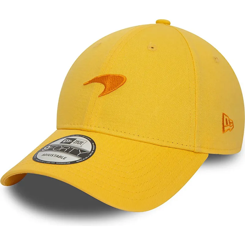 cappelli-curva-giallo-cinghia-regolabile-9forty-seasonal-dei-mclaren-racing-formula-1-di-new-era cappelli-curva-giallo-cinghia-regolabile-9forty-seasonal-dei-mclaren-racing-formula-1-di-new-era