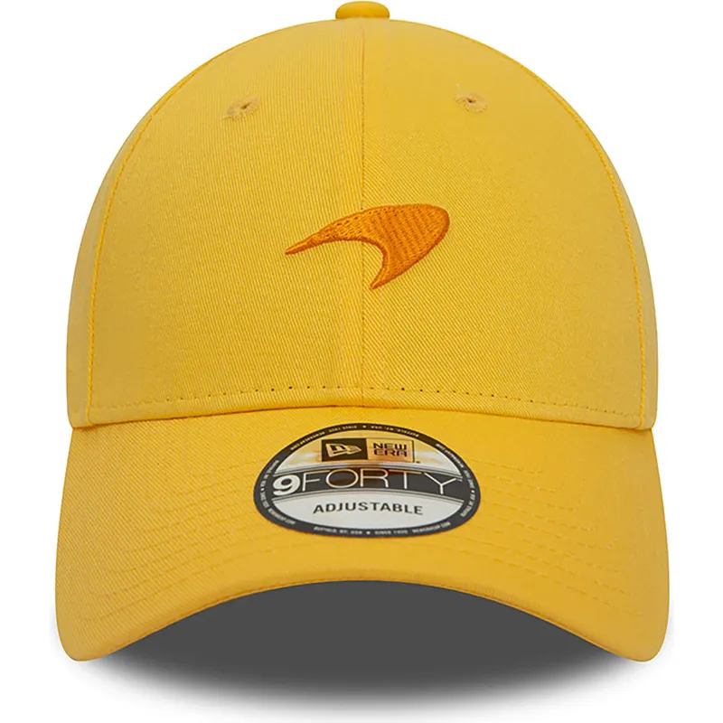 cappelli-curva-giallo-cinghia-regolabile-9forty-seasonal-dei-mclaren-racing-formula-1-di-new-era cappelli-curva-giallo-cinghia-regolabile-9forty-seasonal-dei-mclaren-racing-formula-1-di-new-era