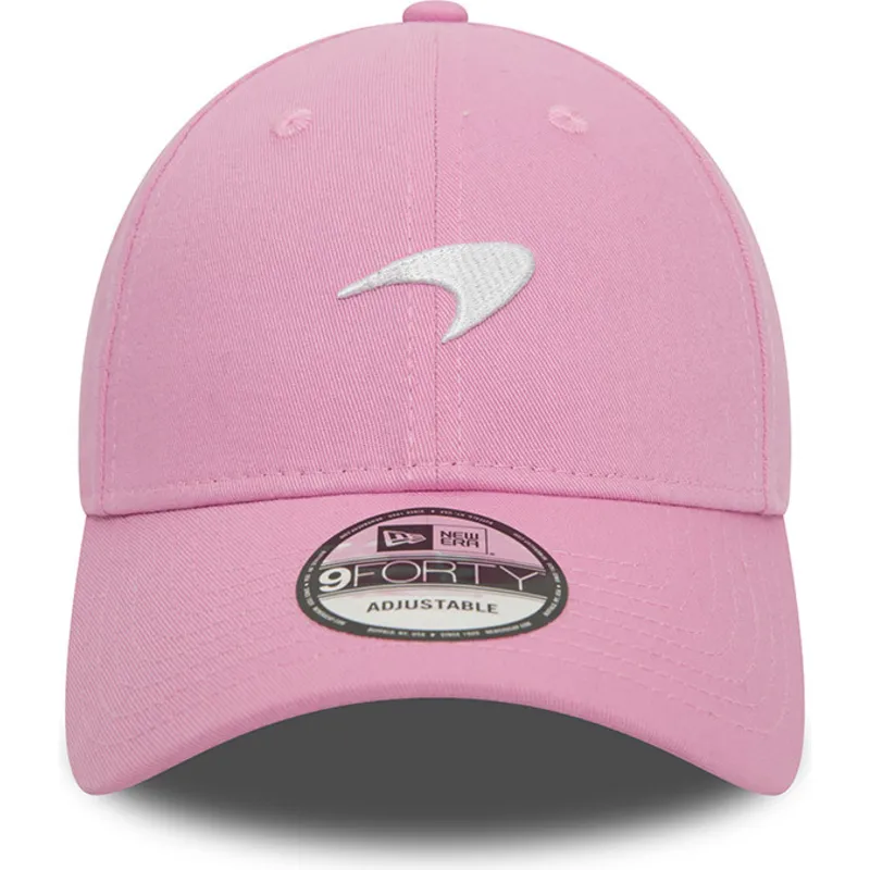 cappelli-curva-rosa-cinghia-regolabile-9forty-seasonal-dei-mclaren-racing-formula-1-di-new-era