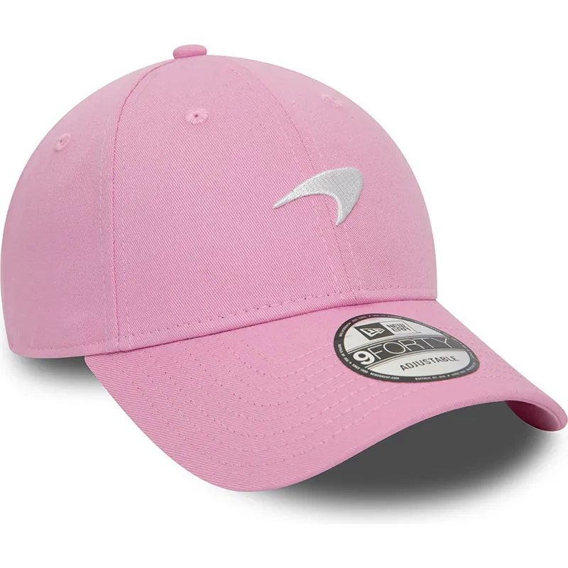 cappelli-curva-rosa-cinghia-regolabile-9forty-seasonal-dei-mclaren-racing-formula-1-di-new-era