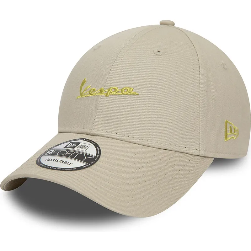 cappelli-curva-beige-cinghia-regolabile-9forty-seasonal-colour-dei-vespa-piaggio-di-new-era