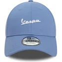 cappellino-curvo-blu-regolabile-9forty-seasonal-colour-di-vespa-piaggio-di-new-era