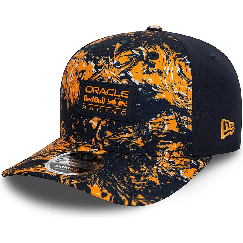 mutzen-gebogen-orange-snapback-9fifty-all-over-print-der-red-bull-racing-formula-1-von-new-era