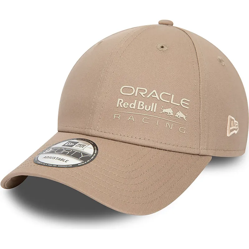 cappelli-curva-beige-snapback-9forty-seasonal-dei-red-bull-racing-formula-1-di-new-era