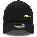 berretto-snapback-nero-9forty-poly-print-di-valentino-rossi-vr46-motogp-di-new-era