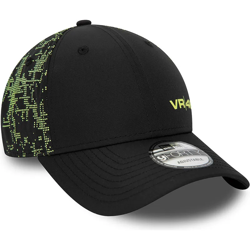 cappelli-curva-nero-snapback-9forty-poly-print-dei-valentino-rossi-vr46-motogp-di-new-era