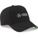 cappelli-curva-nero-snapback-bb-dei-mercedes-formula-1-di-puma