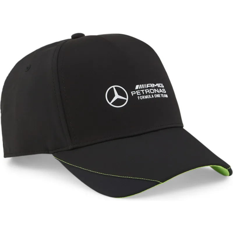 cappelli-curva-nero-snapback-bb-dei-mercedes-formula-1-di-puma