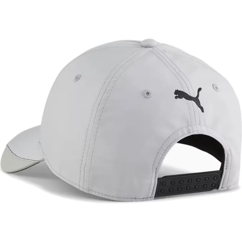 cappellino-curvo-grigio-snapback-bb-di-mercedes-formula-1-di-puma