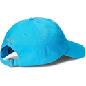 cappellino-curvo-blu-regolabile-con-logo-arancione-cotton-chino-classic-sport-di-polo-ralph-lauren