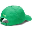 cappellino-curvo-verde-regolabile-con-logo-giallo-cotton-chino-classic-sport-di-polo-ralph-lauren