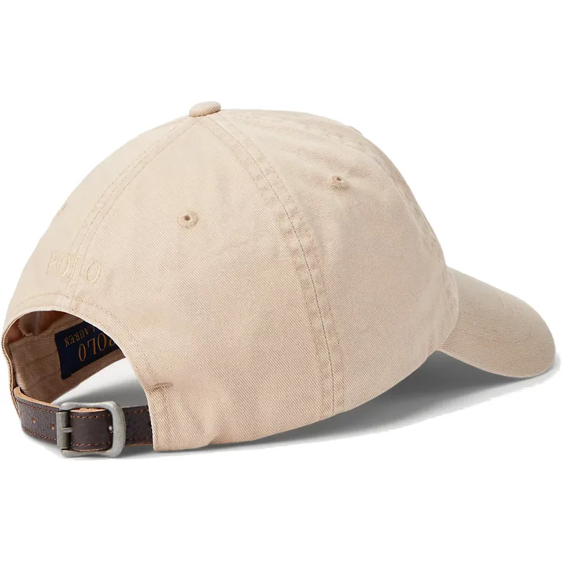 cappelli-curva-beige-cinghia-regolabile-di-polo-ralph-lauren cappelli-curva-beige-cinghia-regolabile-di-polo-ralph-lauren