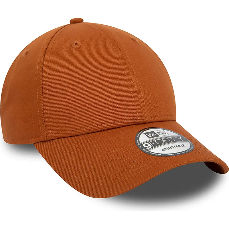 cappellino-marrone-regolabile-9forty-essential-di-new-era