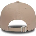 cappellino-curvo-marrone-chiaro-regolabile-9forty-essential-di-new-era