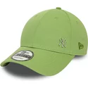 new-era-curved-brim-9forty-flawless-new-york-yankees-mlb-green-snapback-cap