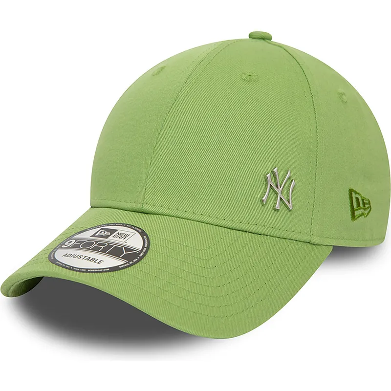 cappellino-con-visiera-curva-verde-snapback-9forty-flawless-di-new-york-yankees-mlb-di-new-era