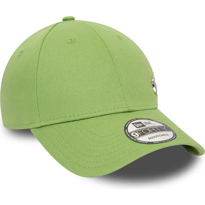 cappellino-con-visiera-curva-verde-snapback-9forty-flawless-di-new-york-yankees-mlb-di-new-era