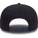 cappellino-snapback-piatto-blu-navy-con-logo-rosso-9fifty-outline-dei-new-york-yankees-mlb-di-new-era