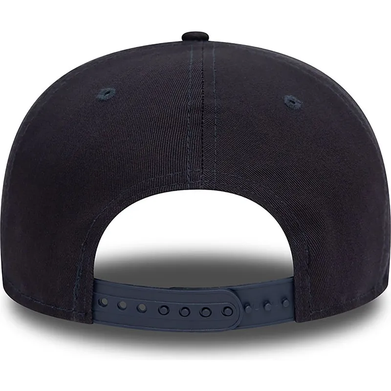 cappellino-snapback-blu-navy-con-visiera-piatta-e-logo-rosso-9fifty-outline-dei-new-york-yankees-mlb-di-new-era