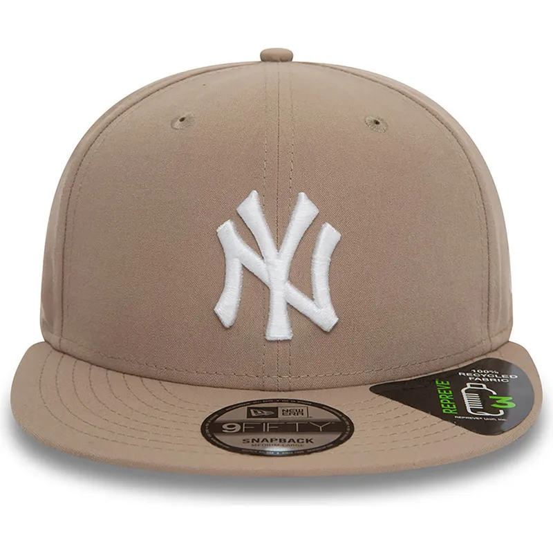 cappelli-piatta-marrone-snapback-9fifty-repreve-dei-new-york-yankees-mlb-di-new-era