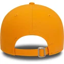 cappellino-curvo-arancione-regolabile-con-logo-nero-9forty-league-essential-dei-new-york-yankees-mlb-di-new-era