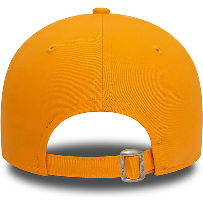 cappelli-curva-arancia-cinghia-regolabile-negro-9forty-league-essential-dei-new-york-yankees-mlb-di-new-era