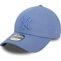 cappellino-curvo-blu-regolabile-con-logo-blu-9forty-league-essential-dei-new-york-yankees-mlb-di-new-era