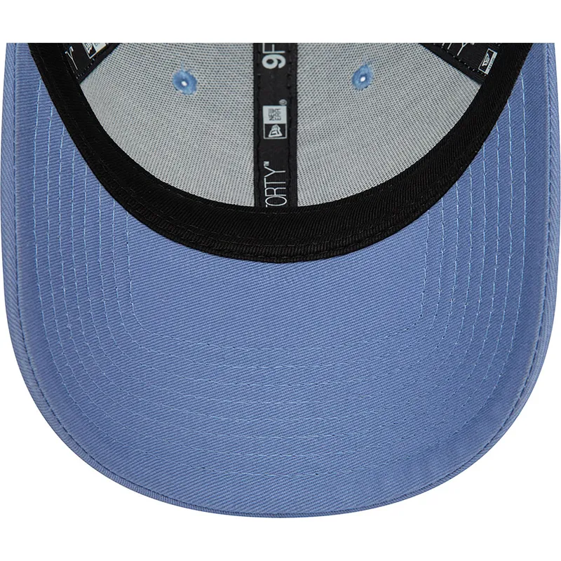 mutzen-gebogen-blau-verstellbares-band-9forty-league-essential-der-new-york-yankees-mlb-von-new-era