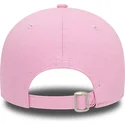 cappelli-curva-rosa-cinghia-regolabile-9forty-league-essential-dei-new-york-yankees-mlb-di-new-era