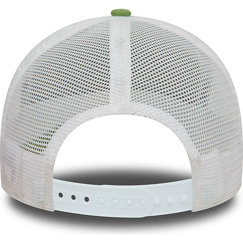 gorra-trucker-verde-y-blanca-con-logo-verde-a-frame-league-essential-de-los-angeles-dodgers-mlb-de-new-era