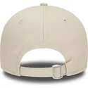 cappellino-curvo-beige-regolabile-con-logo-nero-9twenty-league-essential-dei-los-angeles-dodgers-mlb-di-new-era