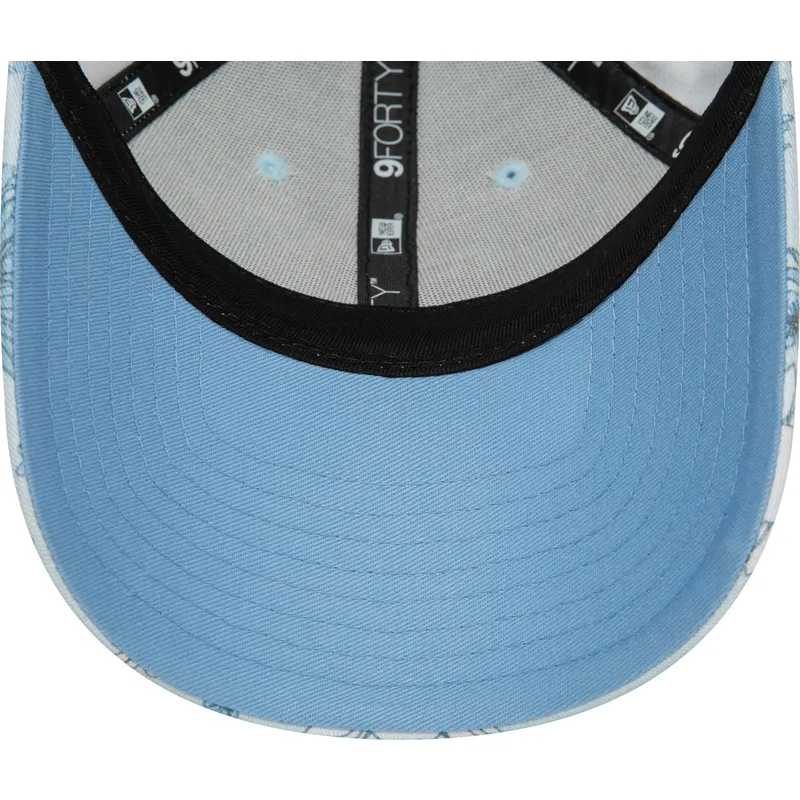 mutzen-gebogen-blau-verstellbares-band-9forty-floral-all-over-print-der-new-york-yankees-mlb-von-new-era