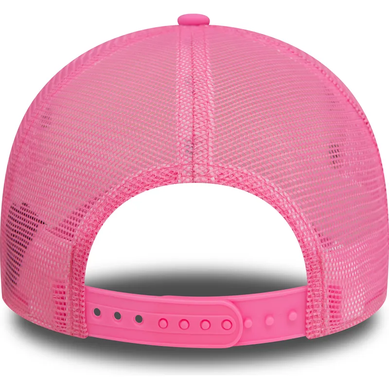 cappelli-curva-rosa-snapback-a-frame-foam-front-dei-florida-beach-club-di-new-era