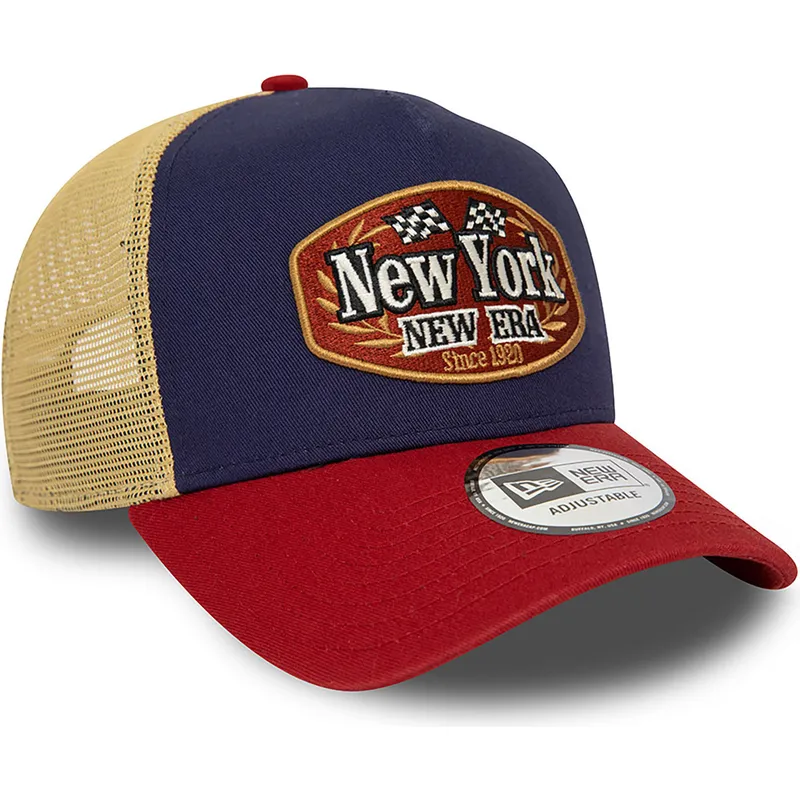 mutzen-gebogen-multicolor-snapback-a-frame-von-new-era mutzen-gebogen-multicolor-snapback-a-frame-von-new-era