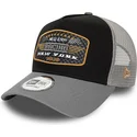 cappelli-curva-nero-snapback-a-frame-di-new-era
