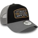 cappelli-curva-nero-snapback-a-frame-di-new-era