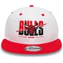 cappello-piatto-bianco-e-rosso-snapback-9fifty-white-crown-di-chicago-bulls-nba-di-new-era
