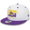 new-era-flat-brim-9fifty-white-crown-los-angeles-lakers-nba-white-and-purple-snapback-cap