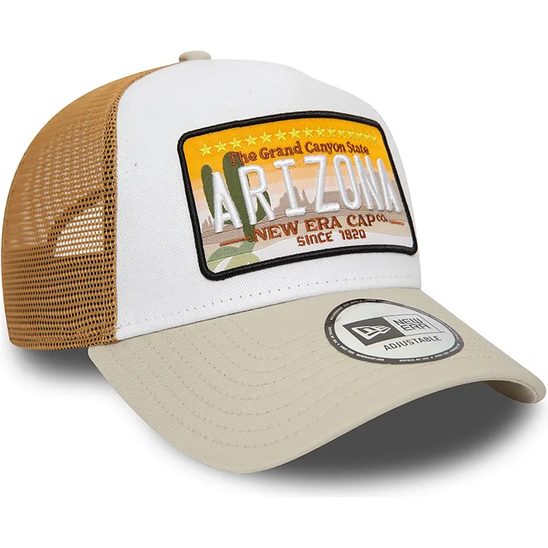 mutzen-gebogen-braun-snapback-a-frame-von-new-era mutzen-gebogen-braun-snapback-a-frame-von-new-era